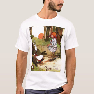 Oh Dear! Oh Dear! I Shall be too Late! Mens Tshirt