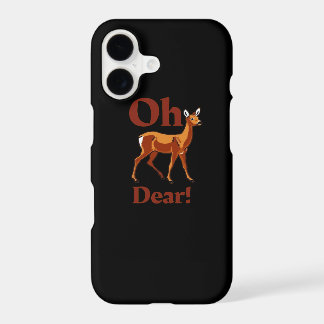 Oh Dear Trendy Clean Design iPhone 17 Case
