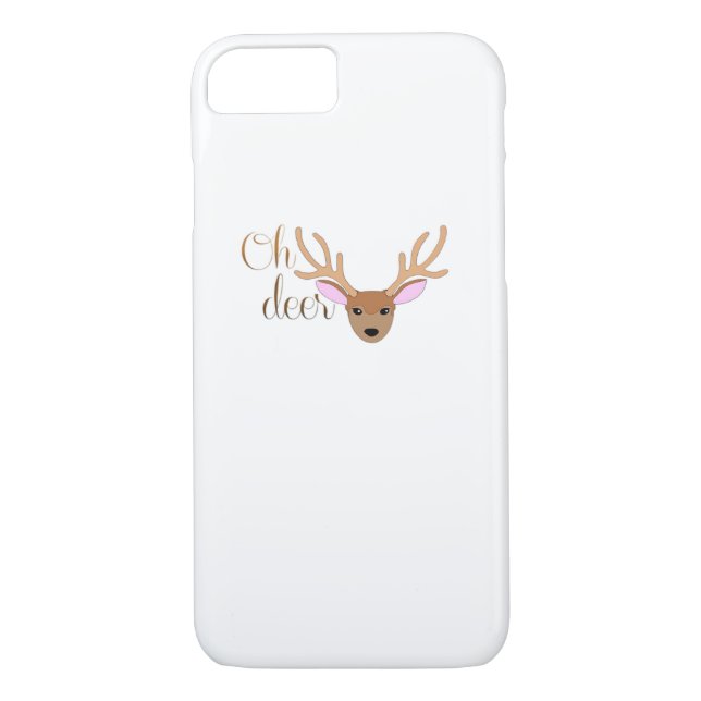 Oh Deer Artistic Style  Case-Mate iPhone Case (Back)