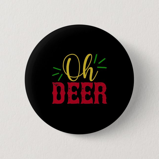 Oh Deer Button (Front)