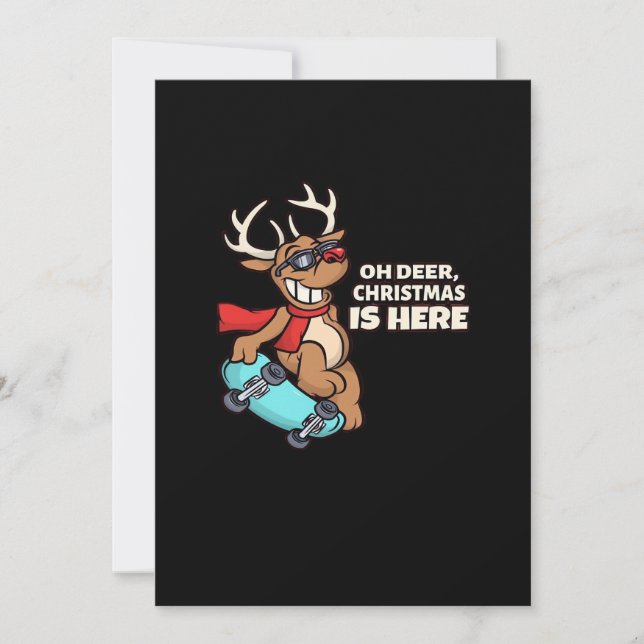 Oh Deer Christmas Celebration Holiday Design (Front)