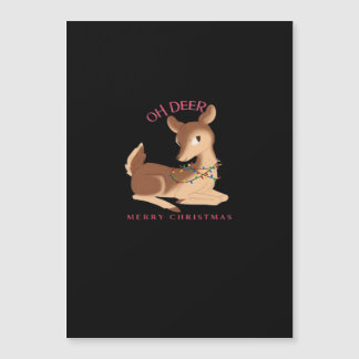 Oh Deer Christmas Modern Design 