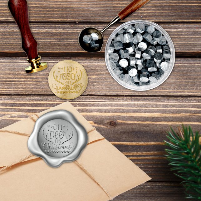 Oh Deer Christmas  Wax Seal Stamp (Creator Uploaded)