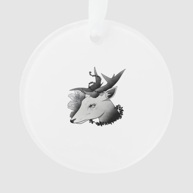 Oh Deer Classic Style Ornament (Front)