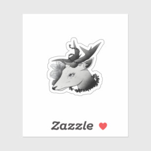 Oh Deer Classic Style  Sticker