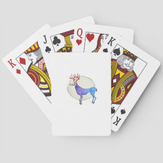 Oh Deer Clean Graphic Style Poker Cards