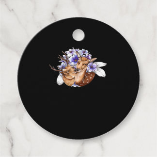 Oh Deer Clean Minimal Style Favor Tags