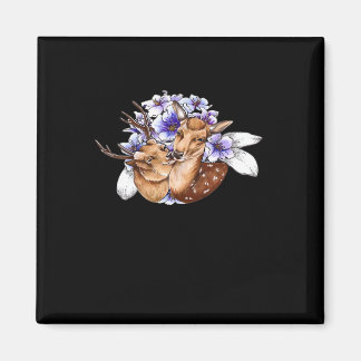 Oh Deer Clean Minimal Style Magnet