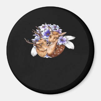 Oh Deer Clean Minimal Style Magnet