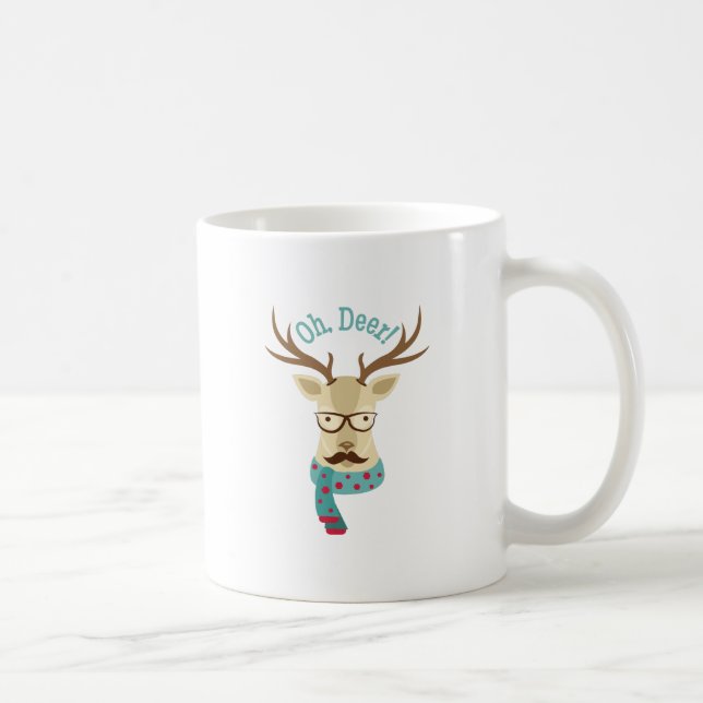 Oh Deer Coffee Mug (Right)