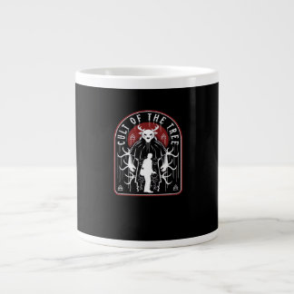Oh Deer Cult Of The Tree Artistic Style Giant Coffee Mug