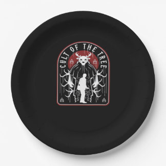 Oh Deer Cult Of The Tree Artistic Style Paper Plates