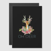 Oh Deer Cute Colorful Deer Minimal Design  (Front/Back)