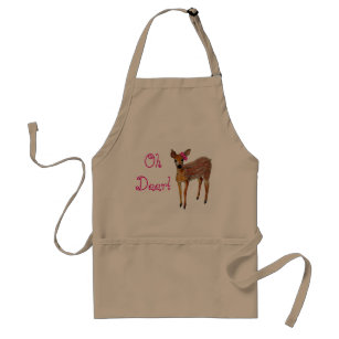 "Oh Deer" Fawn Adult Apron