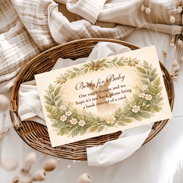 Oh Deer Forest Books for Baby Enclosure Card (Creator Uploaded)