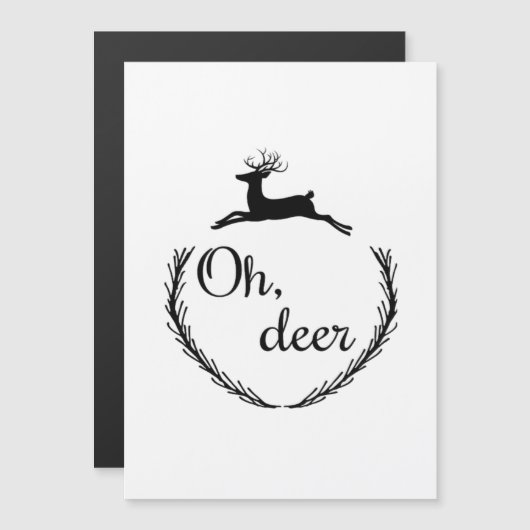 Oh Deer Funny Style Design  (Front/Back)