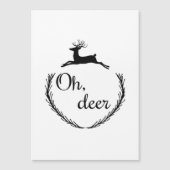 Oh Deer Funny Style Design  (Front)