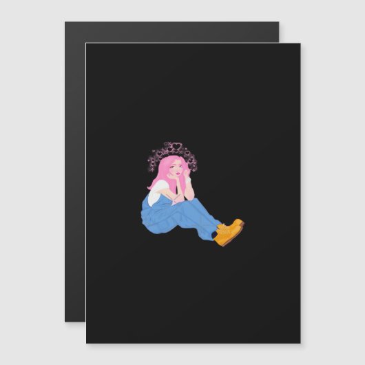 Oh Deer Graphic Artistic Design  (Front/Back)