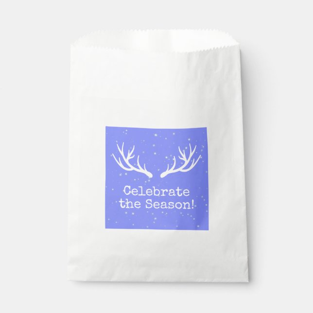 Oh Deer Holiday Favour Bags (Front)