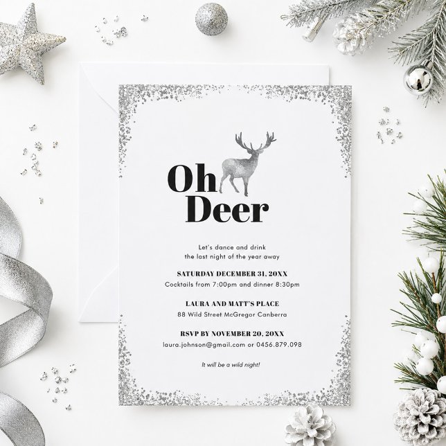 Oh Deer Invitation (Creator Uploaded)