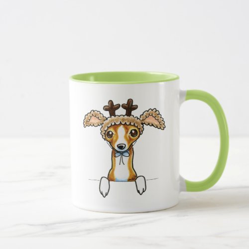 Oh Deer Italian Greyhound Mug