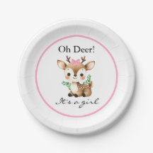 Oh Deer It's A Girl Baby Shower Party