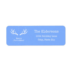 Oh Deer, it's Christmas - Address Label