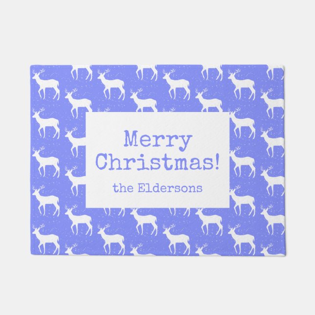 Oh Deer, it's Christmas Door Mat (Front)