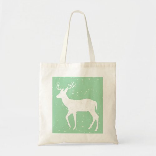 Oh Deer its Christmas green _ Tote