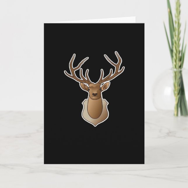 Oh Deer Minimal Design Card (Front)