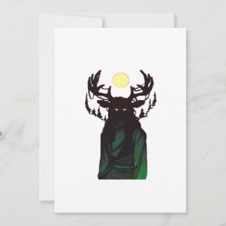 Oh Deer Minimal Design Holiday Card
