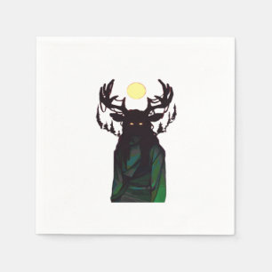 Oh Deer Minimal Design Napkins