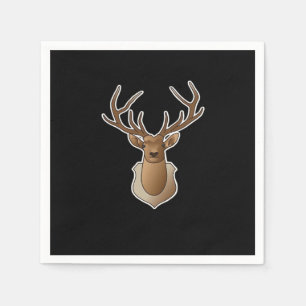 Oh Deer Minimal Design Napkins