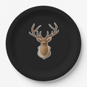 Oh Deer Minimal Design Paper Plates