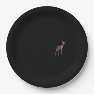 Oh Deer Minimal Design Paper Plates