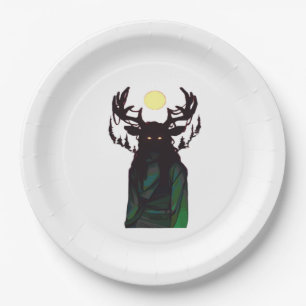 Oh Deer Minimal Design Paper Plates