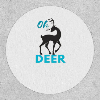 Oh Deer Minimal Design Patch