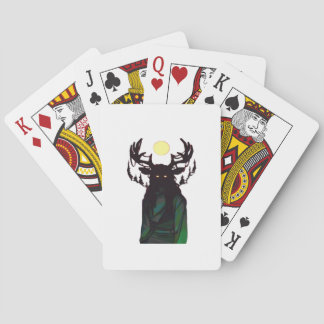 Oh Deer Minimal Design Poker Cards