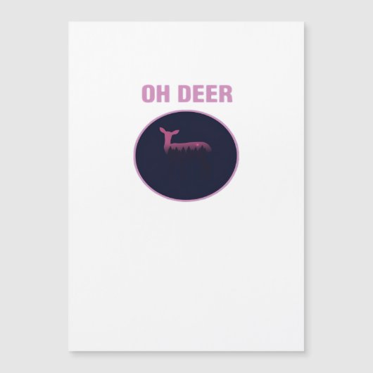 Oh Deer Modern Aesthetic (Front)