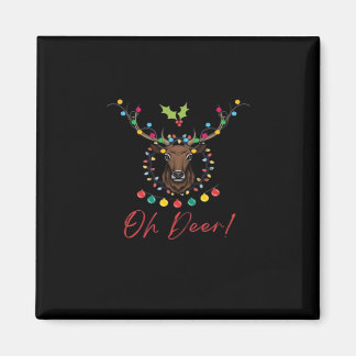 Oh Deer Modern Aesthetic  Magnet