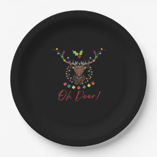 Oh Deer Modern Aesthetic  Paper Plates