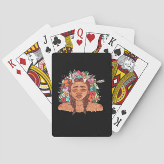 Oh Deer Modern Aesthetic Poker Cards