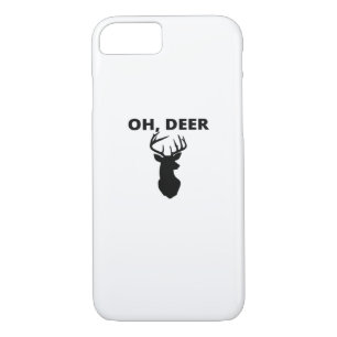 Oh Deer Oh Dear Whimsical Art Style iPhone 8/7 Case