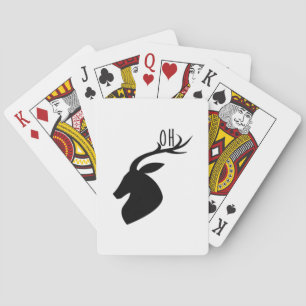 Oh Deer Pun Creative Style Poker Cards