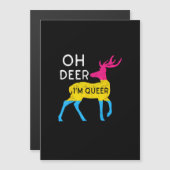 Oh Deer Queer Colorful Pride Flag Celebration  (Front/Back)