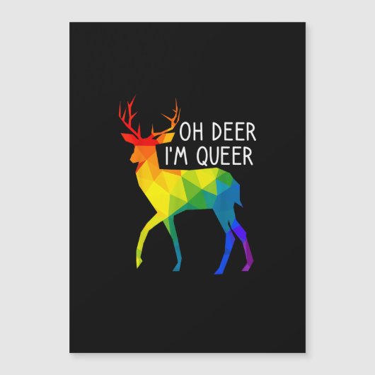 Oh Deer Queer LGBTQ Pride Celebration Month  (Front)