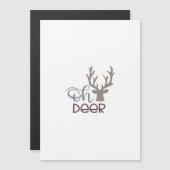 Oh Deer Retro Classic Design (Front/Back)