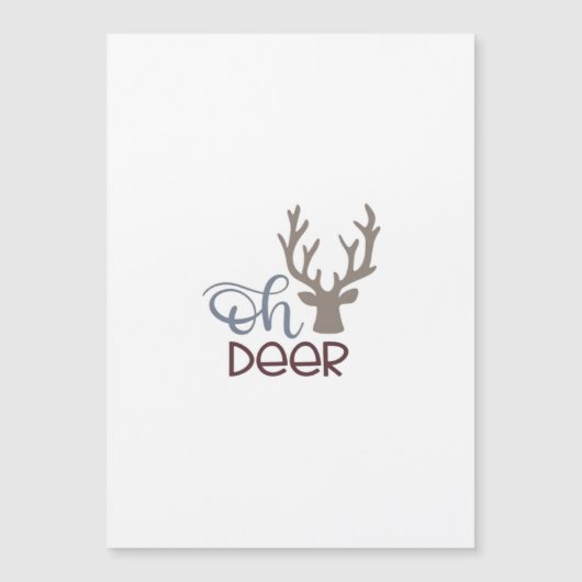 Oh Deer Retro Classic Design (Front)