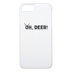 Oh Deer Simple Aesthetic iPhone 8/7 Case