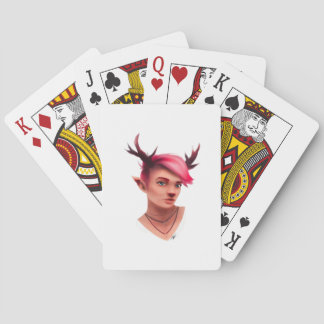 Oh Deer Simple Creative Style Poker Cards